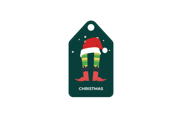 Christmas Label Tag Hat Long Legs Gnome Review