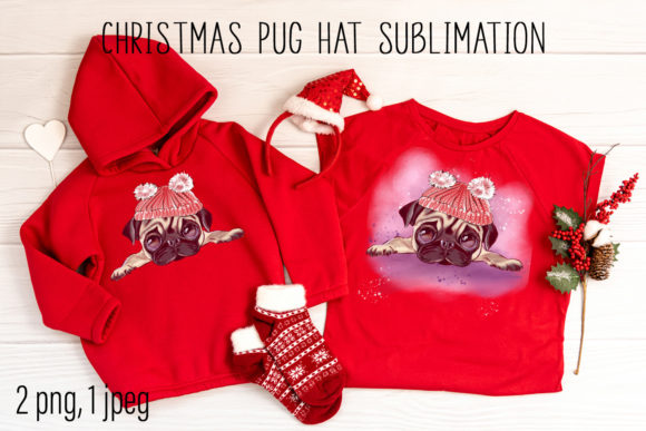 Christmas Pug in Winter Hat Embroidery Design Review