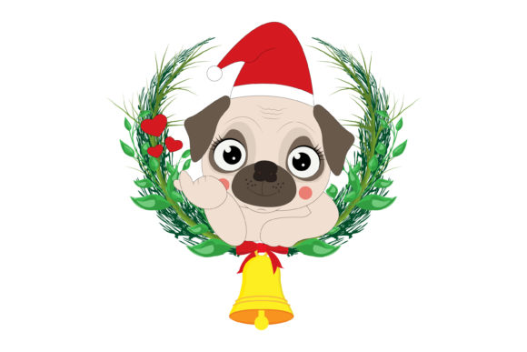 Cute Dog Cartoon in Christmas Embroidery Review