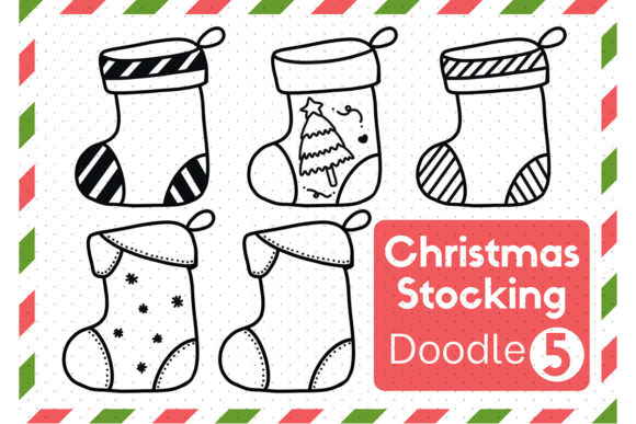 Doodle Christmas Stocking Set20 Review