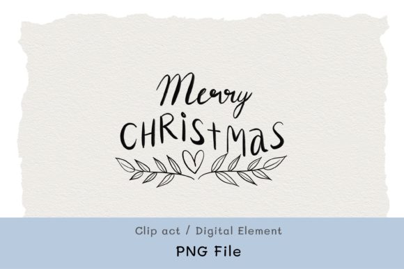 Merry Christmas Floral Illustration Review